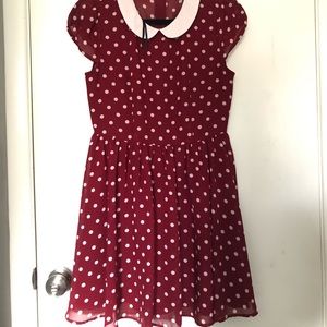 Red Polka Dot dress